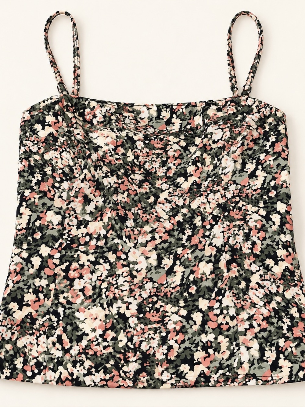 Abercrombie & Fitch Floral Smocked Cami Top Size S